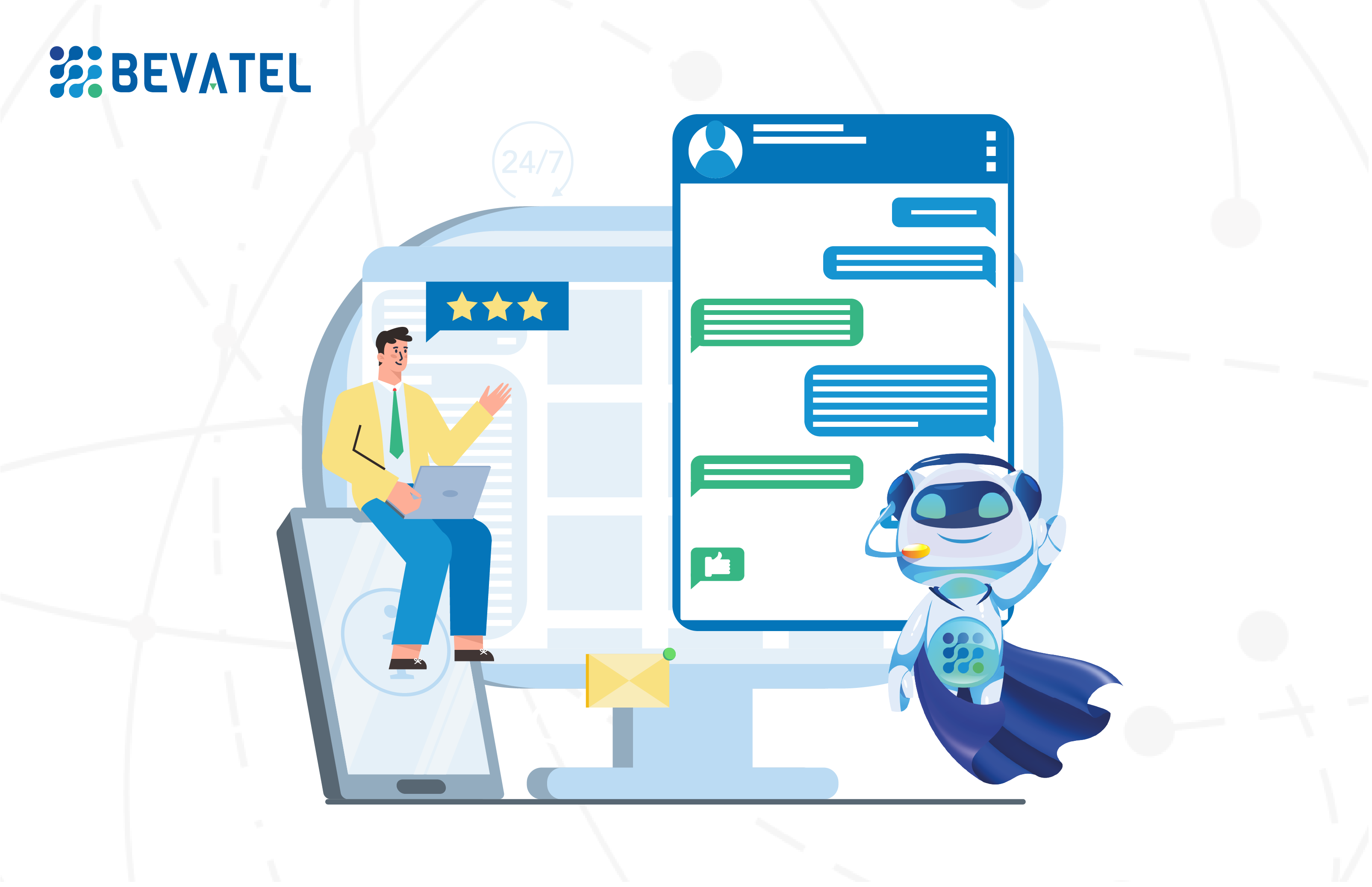 How to Use Bevatel Bot for managing Customer Service